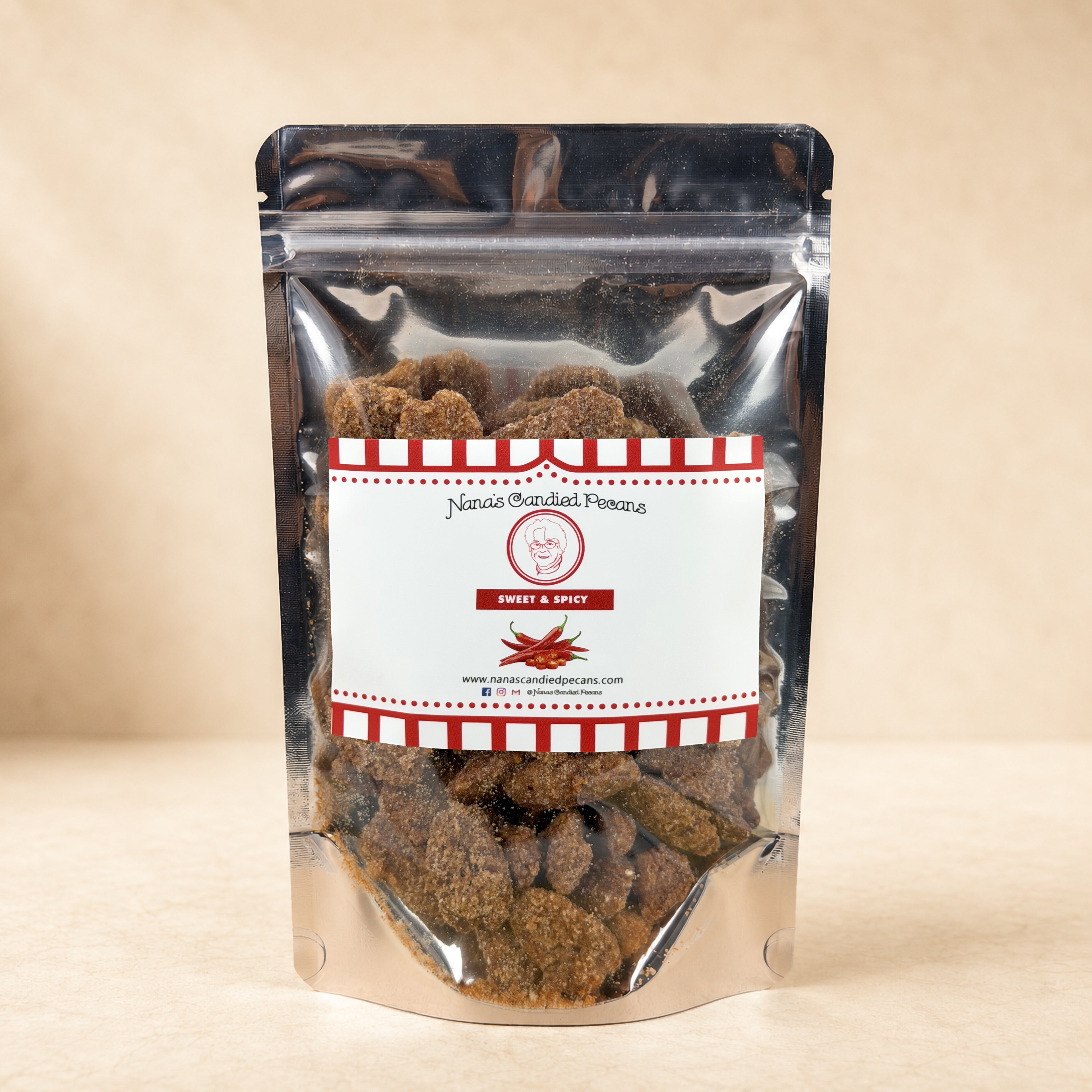 Sweet & Spicy Candied Pecans