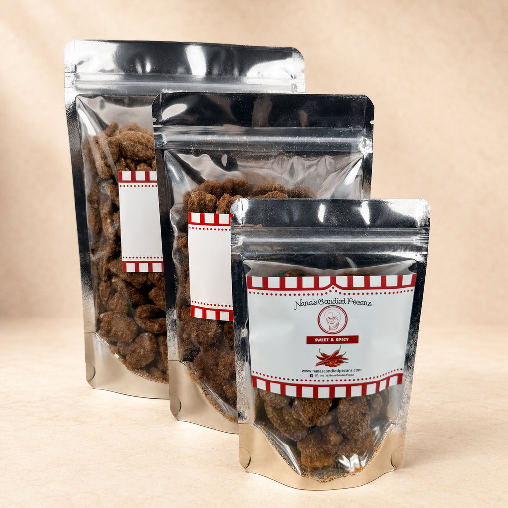 Sweet & Spicy Candied Pecans